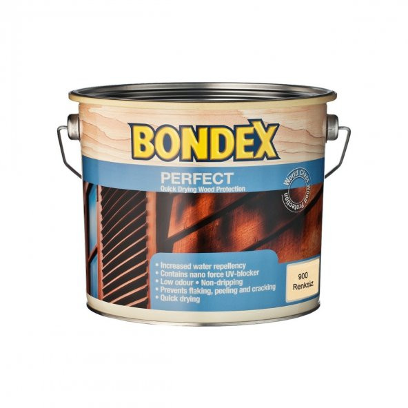 BONDEX Perfect - Su Bazlı Ahşap Koruyucu - (5 Lt) - Meşe 722