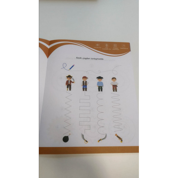 4-6 Yaş Okul Önces Evde Etkinlik Seti (6 Kitap) - 4