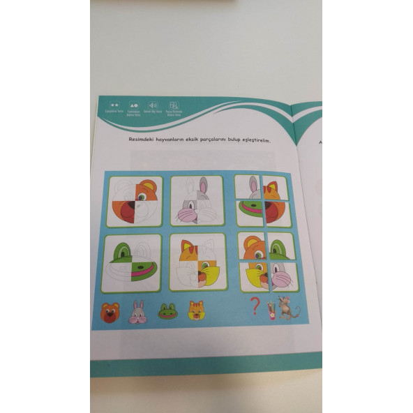 4-6 Yaş Okul Önces Evde Etkinlik Seti (6 Kitap) - 7