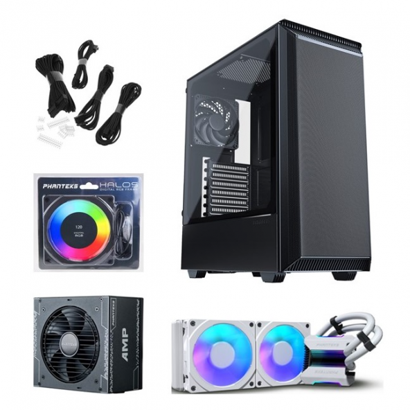 Phanteks P300A, Mid-Tower, Yüksek Performans Bilgisayar Kurulum Kiti - 6