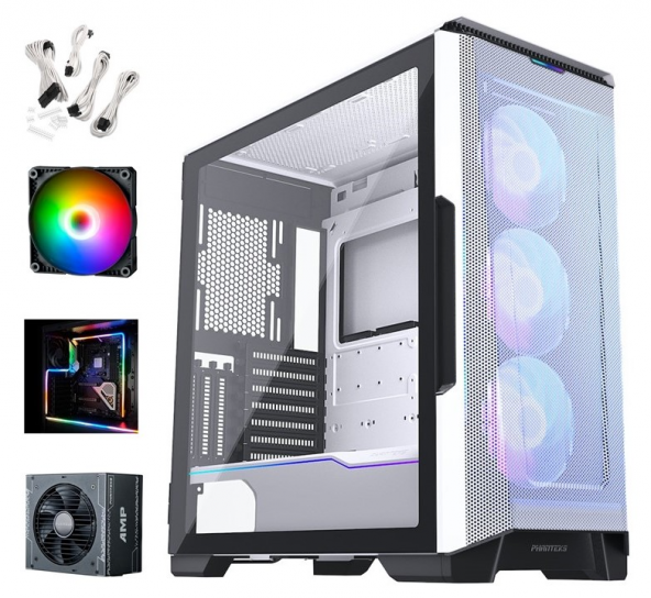 Phanteks P500A, Mid-Tower, Yüksek Performans Bilgisayar Kurulum Kiti - 5 - 1