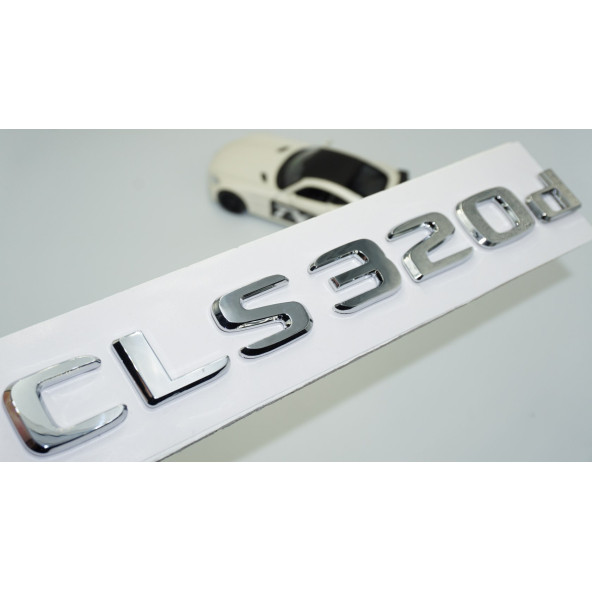 DK Tuning CLS320d Bagaj Krom ABS 3M 3D Yazı Logo Benz İle Uyumlu