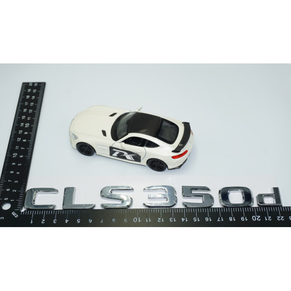 DK Tuning CLS350d Bagaj Krom ABS 3M 3D Yazı Logo Benz İle Uyumlu - Resim 4