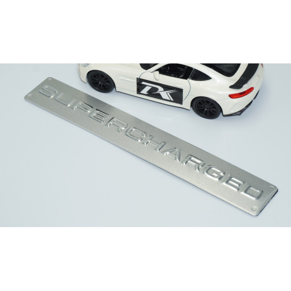 DK Tuning Supercharged Bagaj Gri Logo Arma Mini Cooper İle Uyumlu - 3