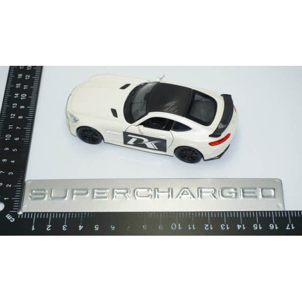 DK Tuning Supercharged Bagaj Gri Logo Arma Mini Cooper İle Uyumlu - 4