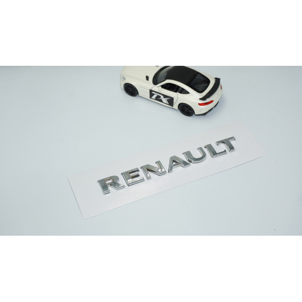 DK Tuning Bagaj 3M 3D Krom ABS Logo Amblem Renault İle Uyumlu - 2