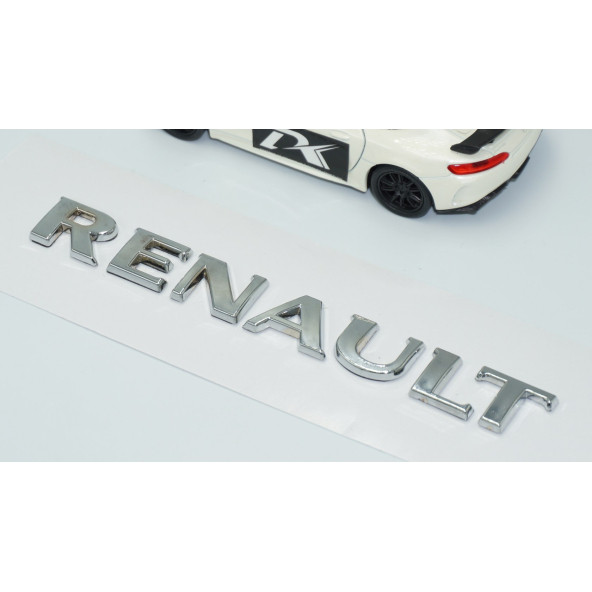 DK Tuning Bagaj 3M 3D Krom ABS Logo Amblem Renault İle Uyumlu - 3