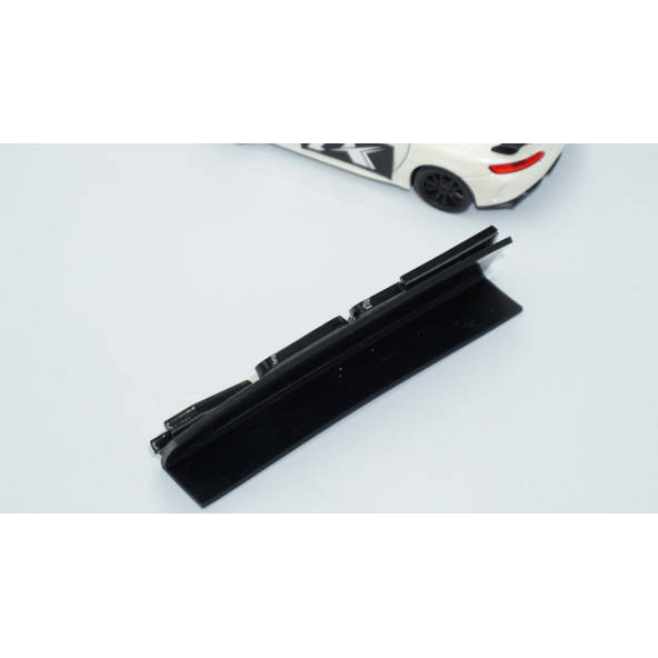 DK Tuning RS4 Siyah Kırmızı 3D Ön Panjur Logo Audi İle Uyumlu - Resim 5