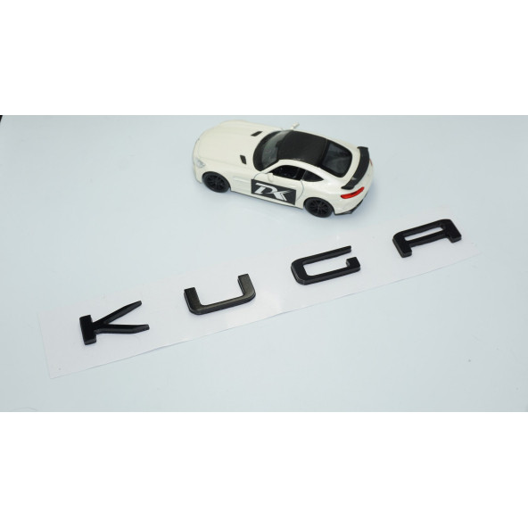 DK Tuning Kuga Siyah ABS 3M 3D Bagaj Yazı Logo Ford İle Uyumlu - 2
