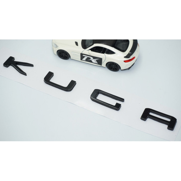 DK Tuning Kuga Siyah ABS 3M 3D Bagaj Yazı Logo Ford İle Uyumlu - 3