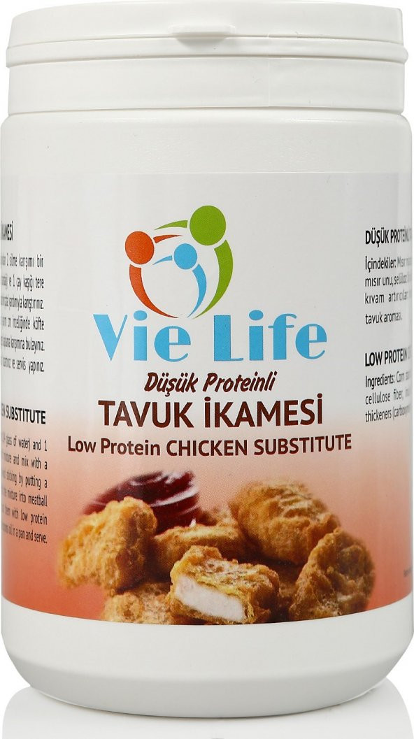 Vie Life 520 g Düşük Proteinli Tavuk İkamesi ve 200 g DP Nugget Kaplama Karışımı - Ekonomik Boy - 2