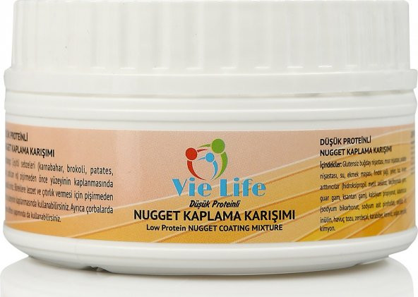 Vie Life 520 g Düşük Proteinli Tavuk İkamesi ve 200 g DP Nugget Kaplama Karışımı - Ekonomik Boy - 4