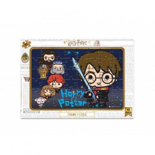Harry Potter 48 Parça Lisanslı Frame Puzzle/Yapboz