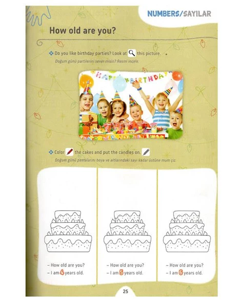 Ana Sınıfı İngilizce Etkinlik Kitabım (Uçanbalık Yayınları) - Resim 3