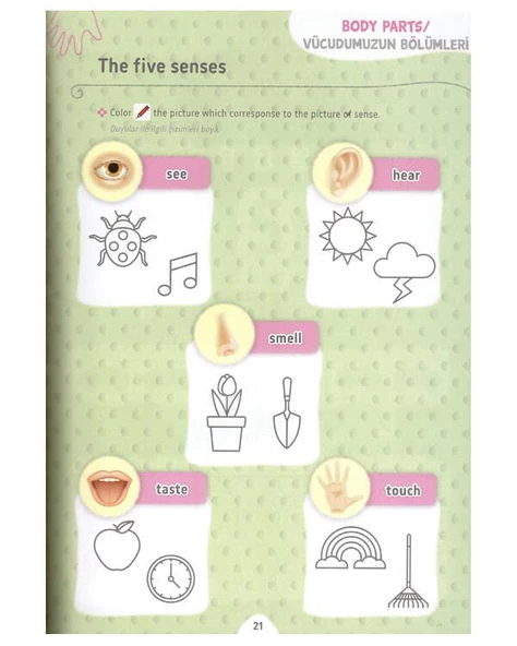 Ana Sınıfı İngilizce Etkinlik Kitabım (Uçanbalık Yayınları) - Resim 2