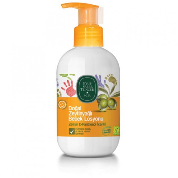 Eyüp Sabri Tuncer Doğal Zeytinyağlı Bebek Losyonu 280 ml