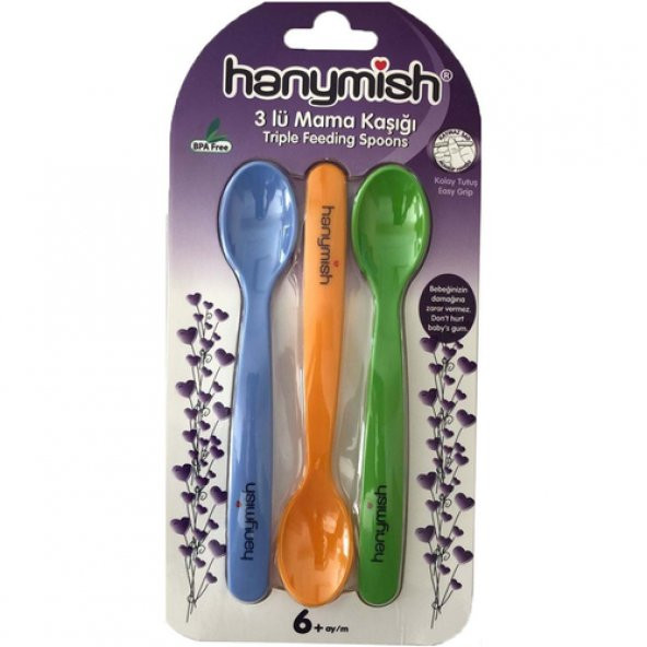 Hanymish 510 Mama Kaşığı 3lü Set