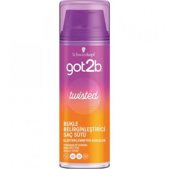 Got2b Twisted Bukle Belirginleştirici Saç Sütü 150 ml - 2