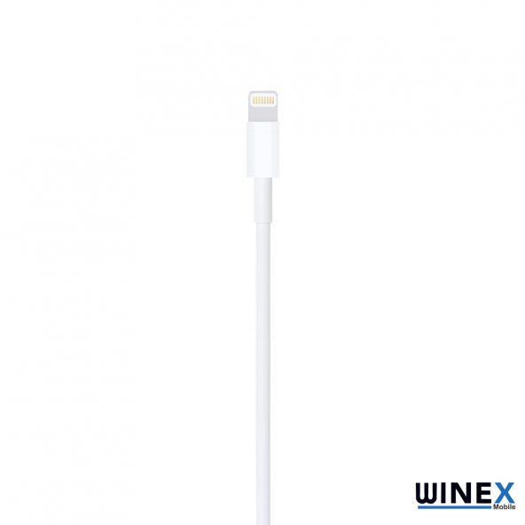 Winex 3A UsbA to Lightning Data Ve Şarj Kablosu Beyaz - 2