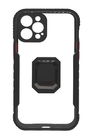 İphone Standlı Korumalı Mıknatıslı Mola Telefon Kılıfı - Resim 3