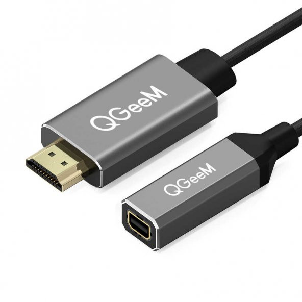 Qgeem QG-HD02 HDMI To Mini Display Port Dönüştürücü - 8