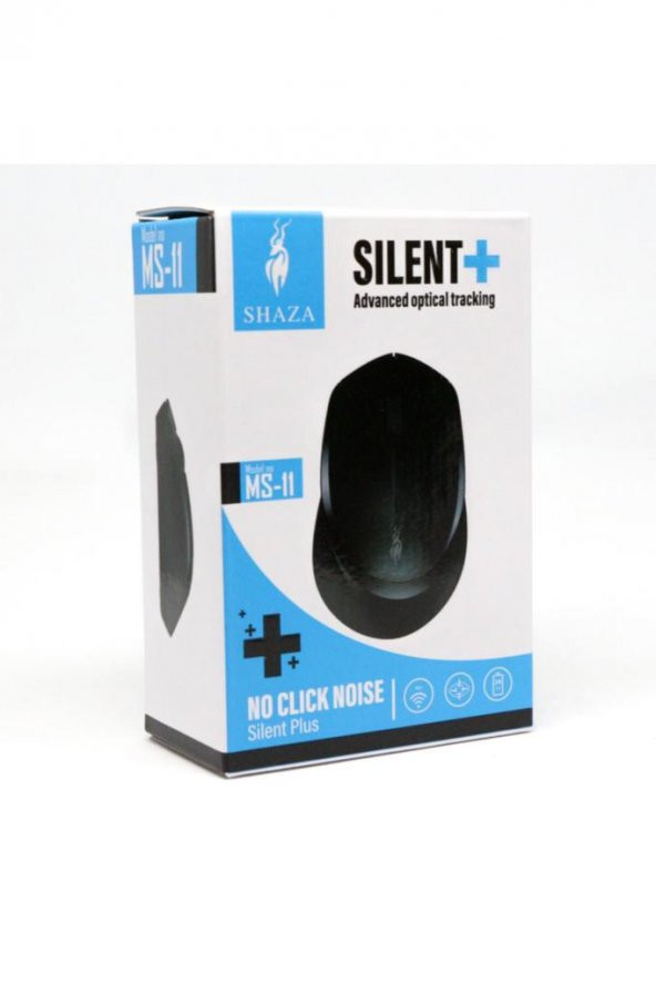 SHAZA MS11 Sessiz Kablosuz Optik Mouse - 4