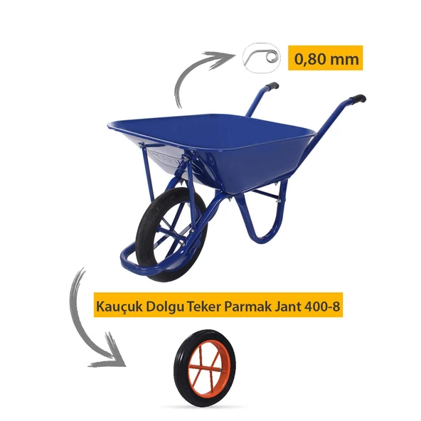 Kanat Afrika Demonte El Arabası 0.80 mm Sac - 2