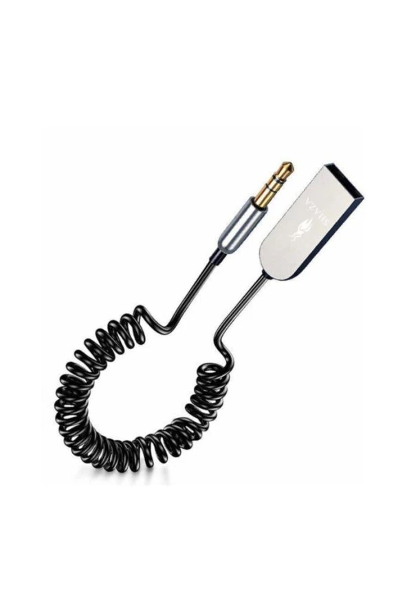 SHAZA USB Wireless Bluetooth Araç Kiti Hifi Stereo Ses Alıcısı Aux 3.5mm Jack Adaptörü Bluetooth 5.0 - 3