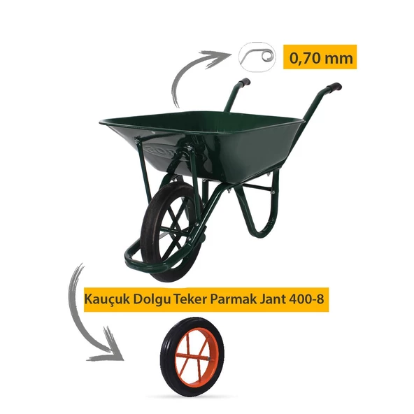 Toros Afrika Demonte El Arabası 0.70 mm Sac - 2