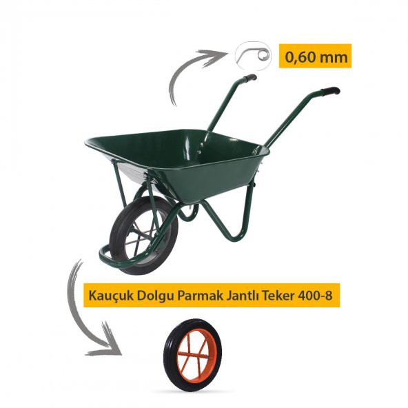 Troyka Afrika Demonte El Arabası 0.60 mm Sac - 2