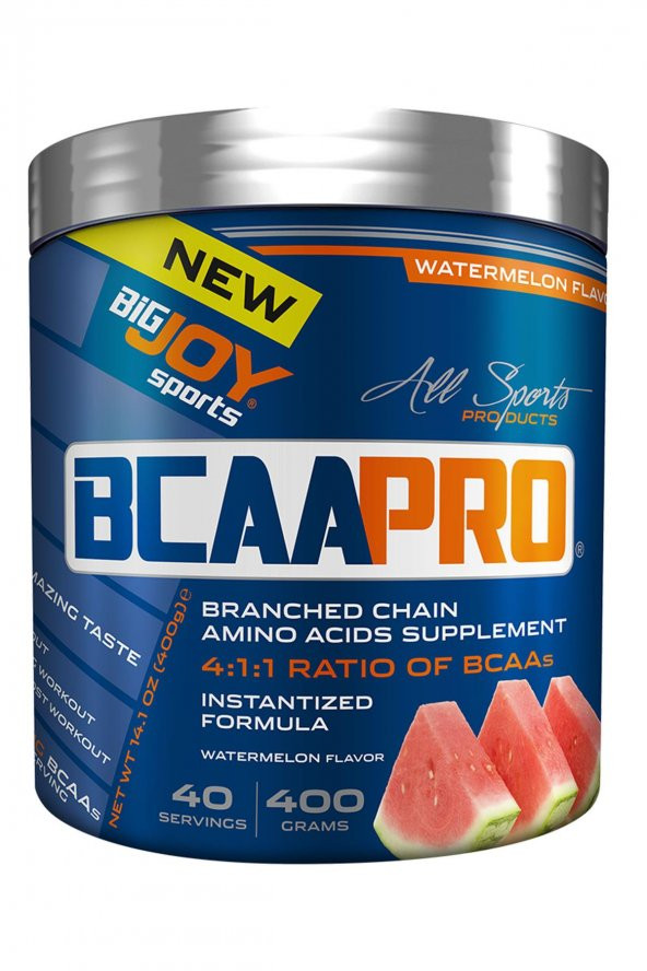 Bigjoy Sports Bcaapro Bcaa Karpuz Aromalı 400 Gr 40 Porsiyon