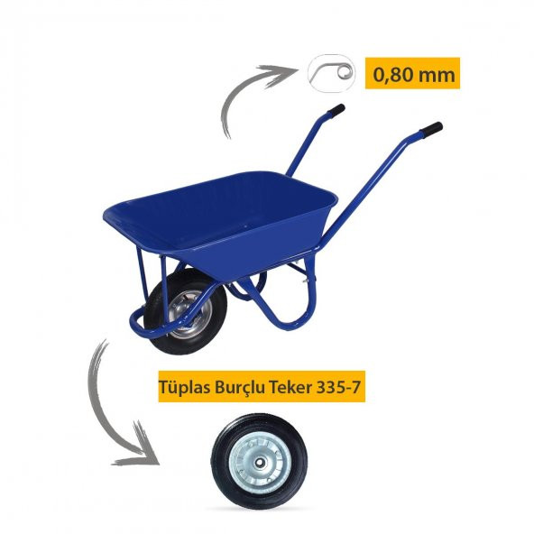 Kanat Demonte El Arabası 0.80 mm Sac - 2