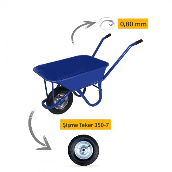 Kanat Demonte El Arabası 0.80 mm Sac - 4