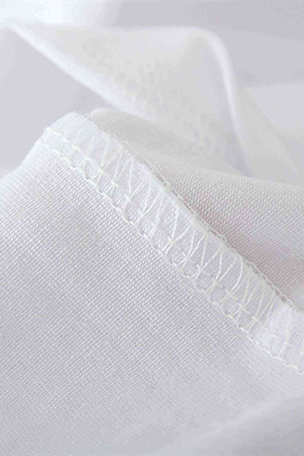 Araba Subaru Logo Baskılı Beyaz Erkek Tshirt - 3