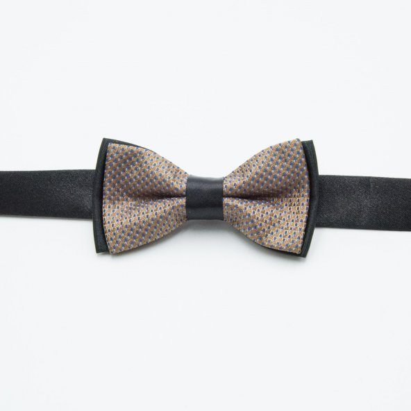 Kahve Desenli Çocuk Papyon