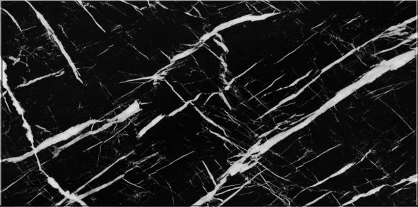 Renkli Duvarlar Siyah Mermer Desen Yapışkanlı 6 Adet Zemin Yer Duvar Döşeme Panel NWYP11 - 2