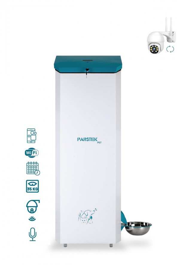 PARSTEK Otomatik Mama Makinesi 35 KG  Sesli İletişim Kameralı