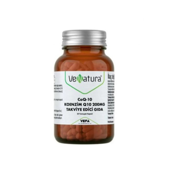 Venatura CoQ-10 Koenzim Q10 200 mg Takviye Edici Gıda 30 Kapsül - 1
