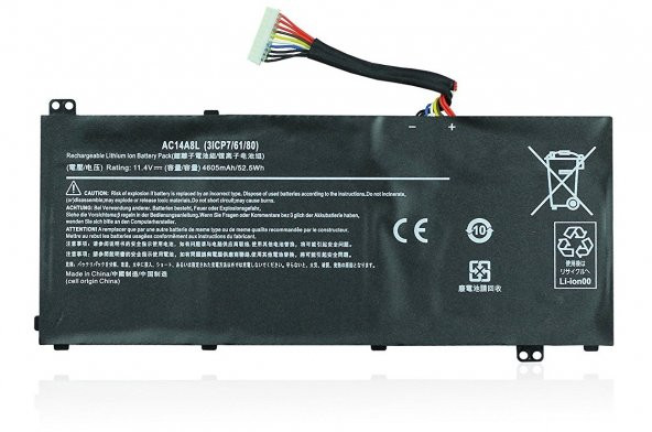 Acer Aspire VN7-571G, VN7-791G, AC14A8L Batarya, Pil RACL-084