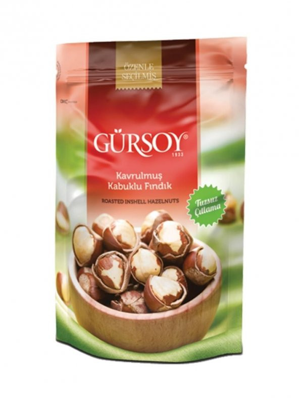 Gürsoy Kavrulmuş Kabuklu Fındık Doypack 150 G