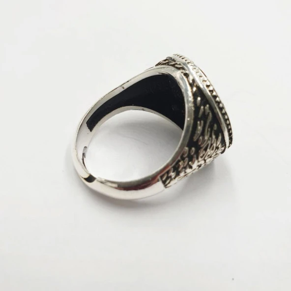 Yıldız Model Erkek Çelik Yüzük - 8