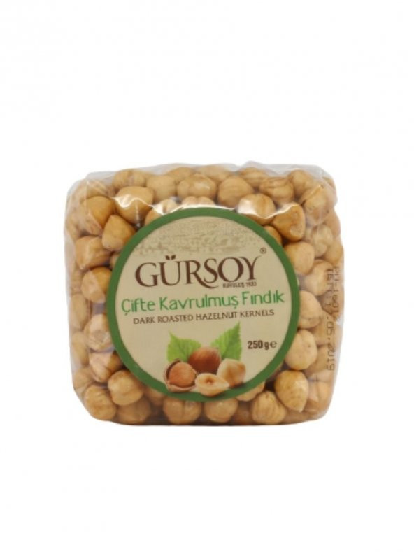 Gürsoy Çifte Kavrulmuş İç Fındık Oturan Paket 250 G - 1