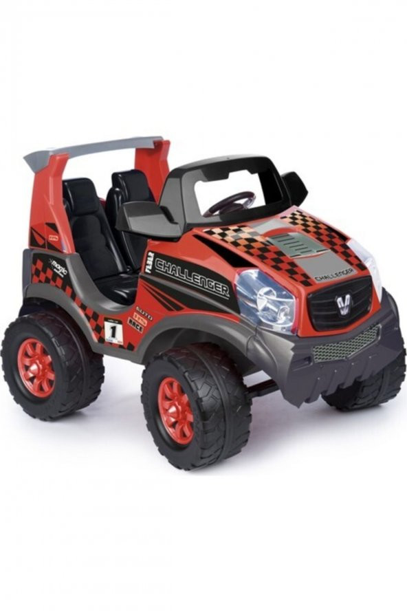Feber Challenger Jeep (2 Kişilik) 12v Akülü Araba
