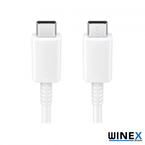 Winex DG977 Type-C To Type-C Data ve Şarj Kablosu Beyaz - 2