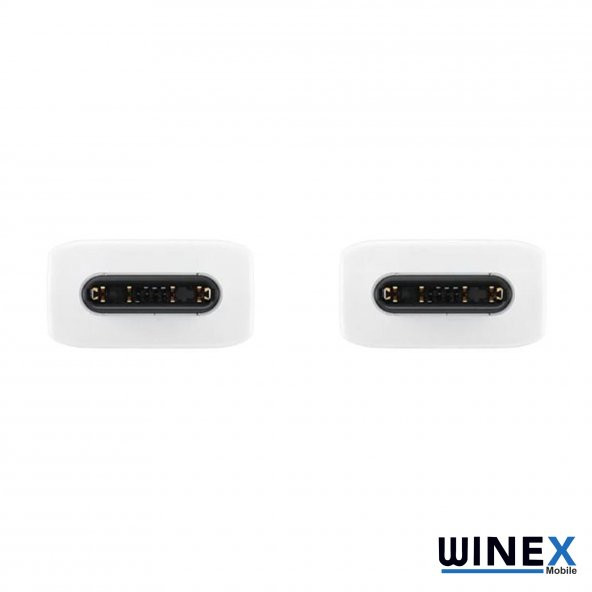 Winex DG977 Type-C To Type-C Data ve Şarj Kablosu Beyaz - 3
