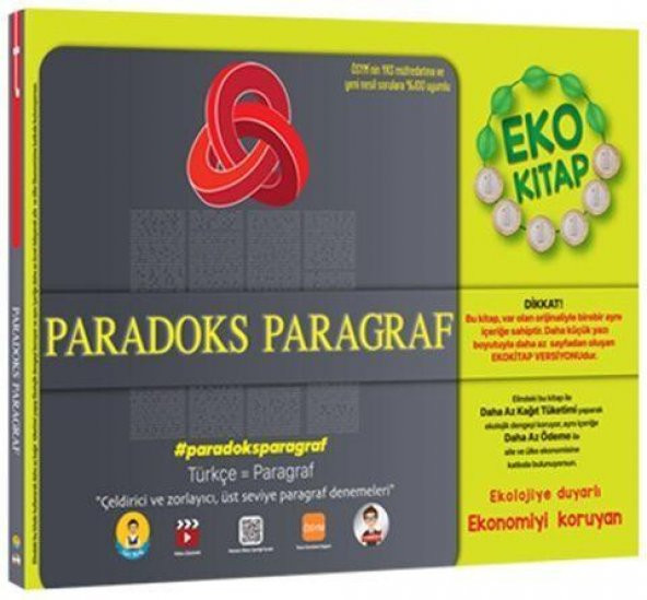 TYT Paradoks Paragraf Eko Soru Bankası Tonguç Akademi