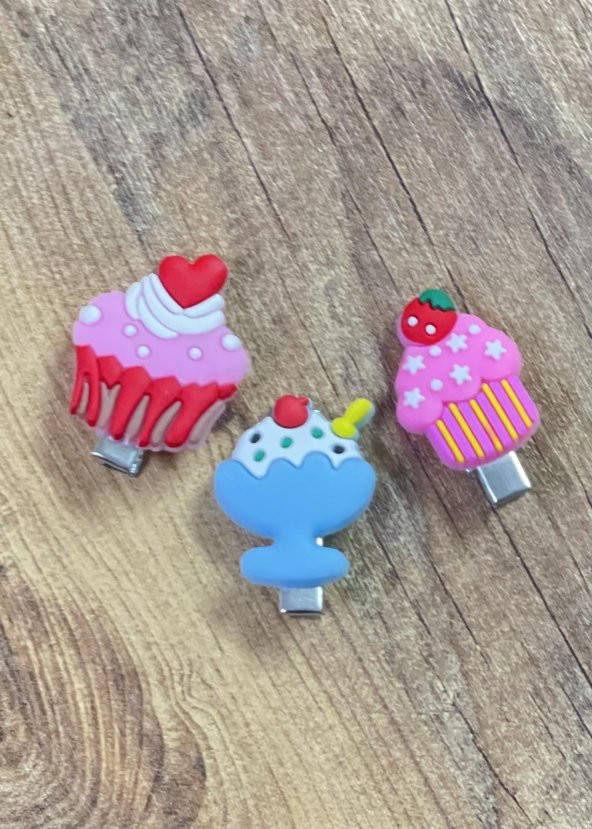 3lü cupcake toka seti