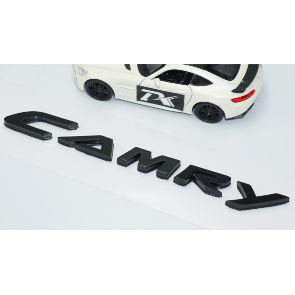 DK Tuning Toyota Camry Siyah ABS 3M 3D Bagaj Yazı Logo Arma - Resim 3