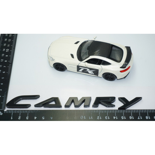 DK Tuning Toyota Camry Siyah ABS 3M 3D Bagaj Yazı Logo Arma - Resim 4