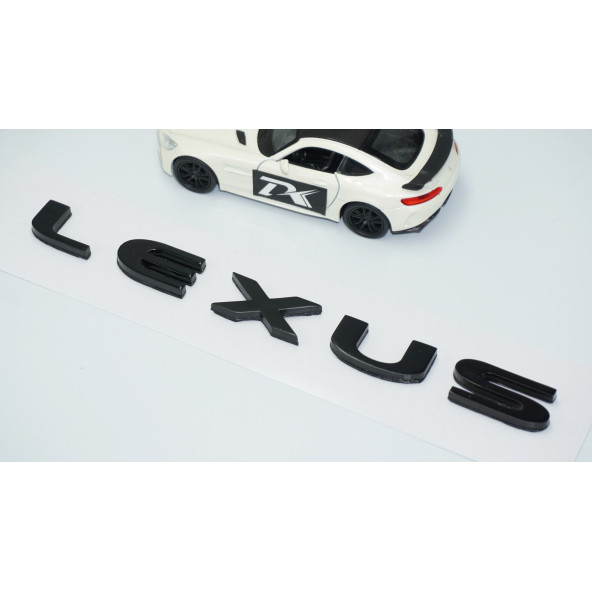 DK Tuning Lexus 2022+ Siyah ABS 3M 3D Bagaj Yazı Logo Arma - 3